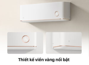 Thiết kế viền vàng nổi bật