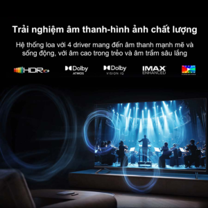 Âm thanh sống động trên Xiaomi S Mini Led 75 inch