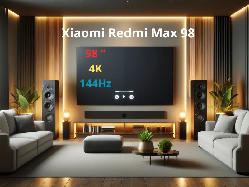 Tivi Xiaomi Redmi Max 98 inch 4K 144Hz