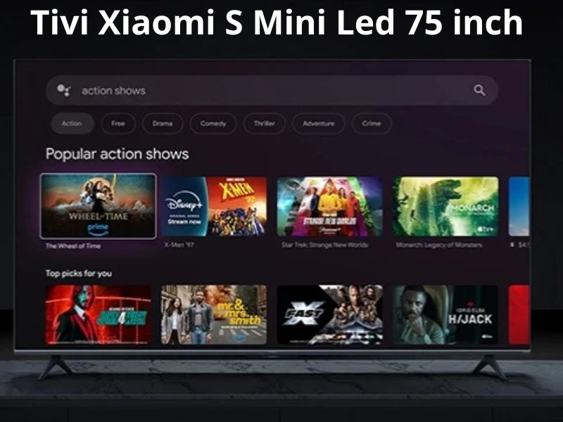 Tivi Xiaomi S Mini Led 75 inch