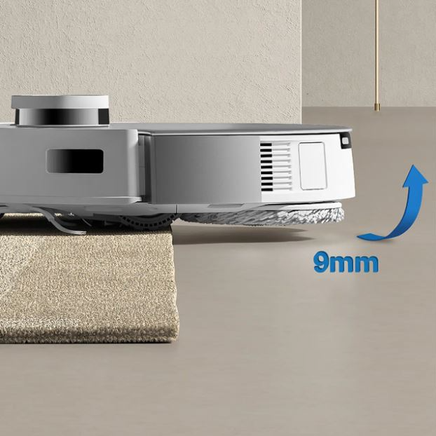 Tự động nâng đế khi gặp thảm